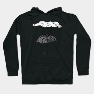 Rainy with a chance of depression Hoodie